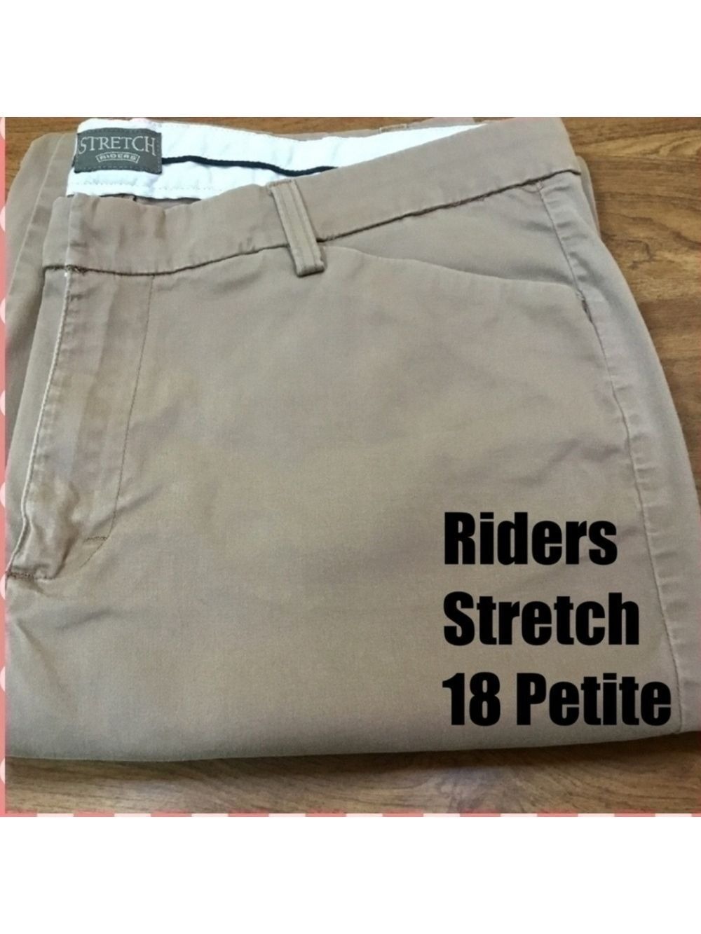 Plus Size Petite Lee Riders Stretch Pants Womens Trousers Ladies Slacks Size 18